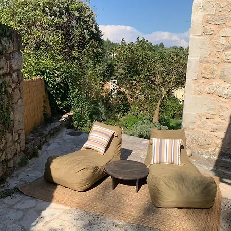 Traditional Stonehouse At Prementinos Village Lefkada